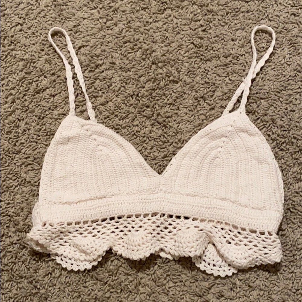 Never Worn- Crochet Top
